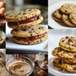 How each ingredient affects a cookie? A display of flour, sugar, butter, and eggs on a countertop, highlighting their roles in baking cookies.